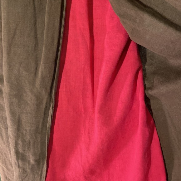 Ella Moss brown & pink spaghetti strap sleeveless summer spring dress size 2​ - Picture 3 of 10